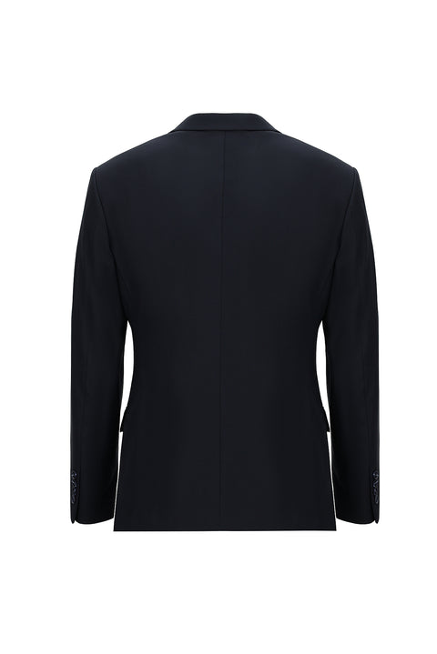 Koyu Lacivert 7 Drop Super Slim Fit Eksra Dar Kesim Yelekli Takım Elbise