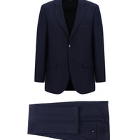 Medium Navy 4-Drop Relaxed Fit Eyelet Suit