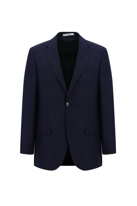 Medium Navy 4-Drop Relaxed Fit Eyelet Suit
