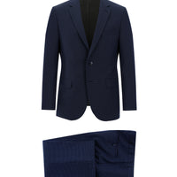 Medium Navy 6 Drop Regular Fit Standard Cut Eyelet Suit