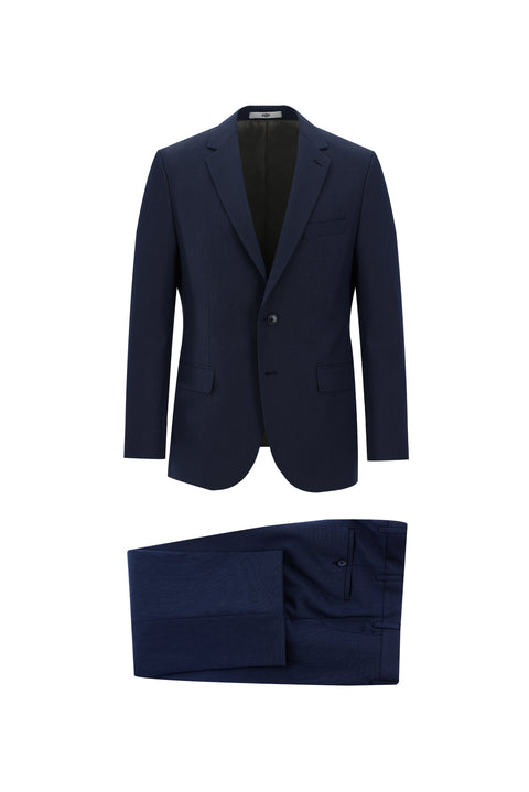 Medium Navy 6 Drop Regular Fit Standard Cut Eyelet Suit