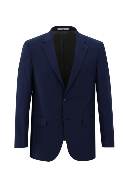 Dark Navy 4-Drop Relaxed Fit Eyelet Suit