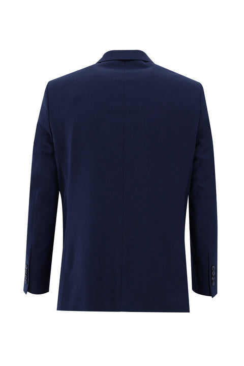 Dark Navy 4-Drop Relaxed Fit Eyelet Suit