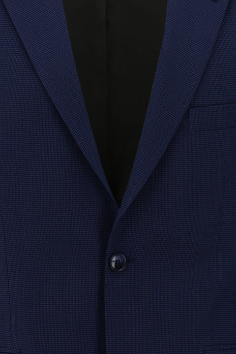Dark Navy 4-Drop Relaxed Fit Eyelet Suit
