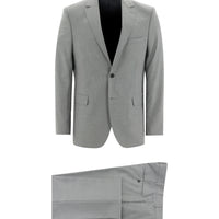 Light Gray 6 Drop Regular Fit Standard Cut Striped Suit
