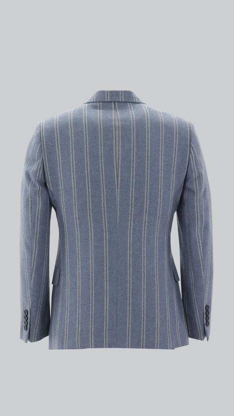 Light Blue 6 Drop Regular Fit Standard Cut Suit