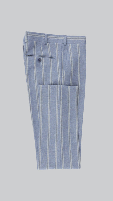 Light Blue 6 Drop Regular Fit Standard Cut Suit