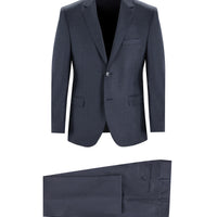 Medium Smoke Melange 7 Drop Slim Fit Narrow Cut Suit