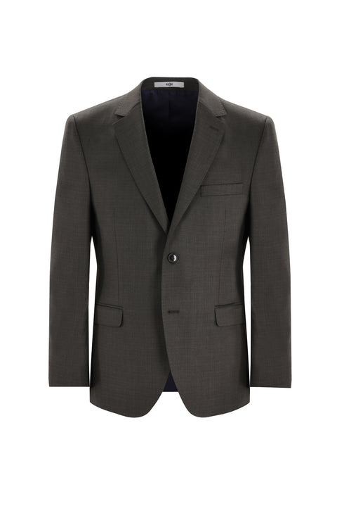Dark Brown 7 Drop Slim Fit Suit