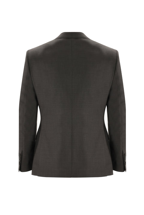 Dark Brown 7 Drop Slim Fit Suit