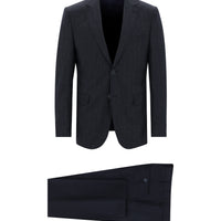 Dark Navy 7 Drop Slim Fit Narrow Cut Combination Suit