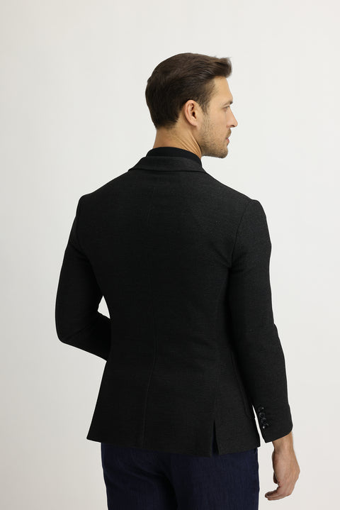 Dark Gray 7 Drop Super Slim Fit Extra Narrow Cut Sport Jacket