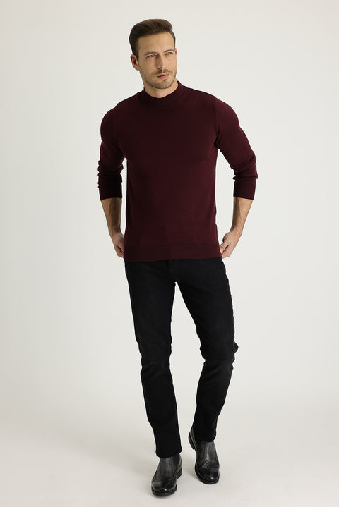 Black Slim Fit Skinny Cotton Denim Pants