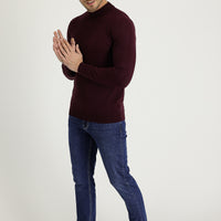 Medium Dark Blue Slim Fit Stretch Denim Pants