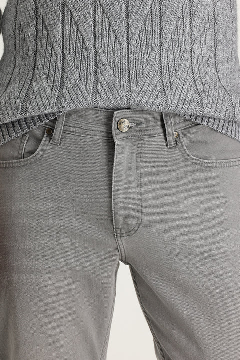 Toprak Regular Fit Standard Cut Lycra Denim Pants