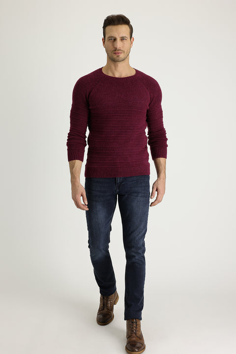 Dark Navy Slim Fit Stretch Denim Pants