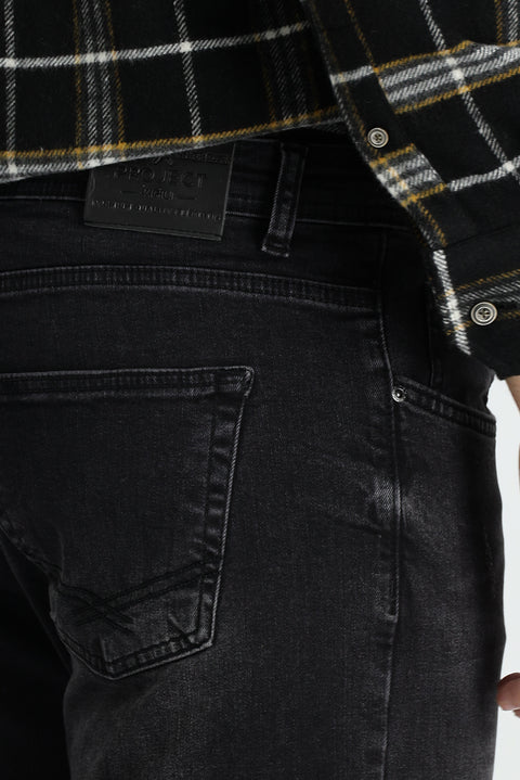 Black Slim Fit Skinny Stretch Denim Jeans