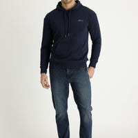 Dark Blue Slim Fit Stretch Denim Pants