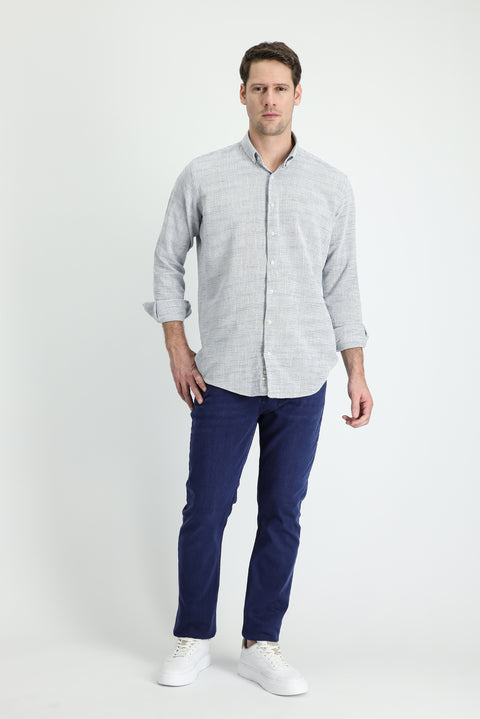 Dark Navy Slim Fit Stretch Denim Pants