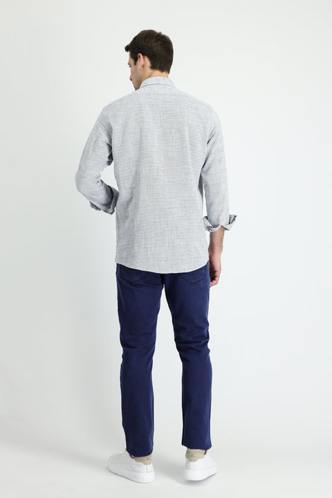 Dark Navy Slim Fit Stretch Denim Pants