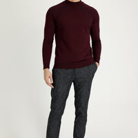 Black 7 Drop Slim Fit Narrow Cut Lycra Canvas / Chino Pants