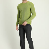Metallic Grey 4 Drop Relaxed Fit Classic Fabric Pants