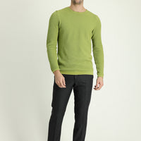 Orta Füme 6 Drop Regular Fit Standart Kesim Yünlü Klasik Kumaş Pantolon