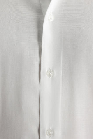  Beyaz Uzun Kol Relaxed Fit Rahat Kesim Lyocell Gömlek