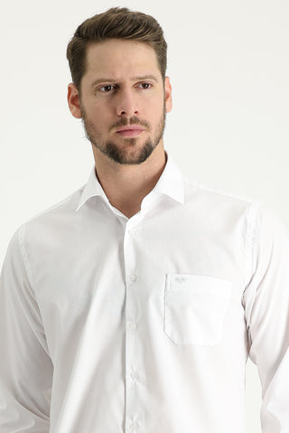  Beyaz Uzun Kol Klasik Gömlek