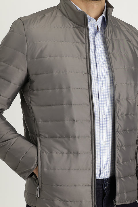 Medium Mink Quilted Sport Jacket