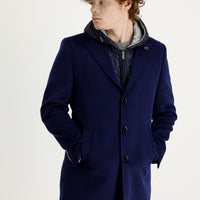 Medium Navy Slim Fit Narrow Cut Vest Coat