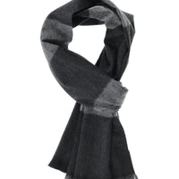 Medium Smoked Bordered Scarf