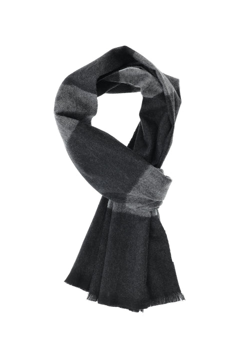 Medium Smoked Bordered Scarf