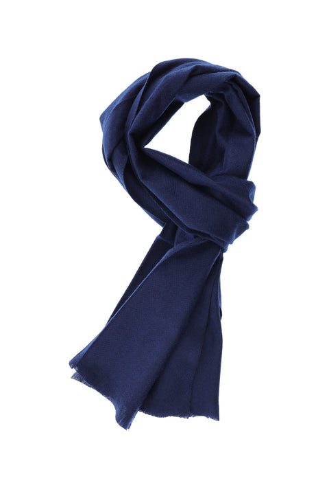 Dark Navy Plain Scarf