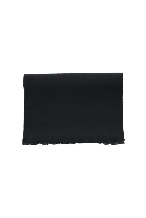 Black Plain Scarf