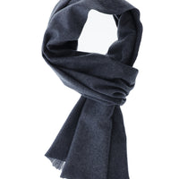 Light Navy Melange Plain Weft