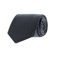 Dark Navy Patterned Tie
