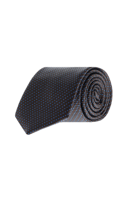 Medium Brown Patterned Tie