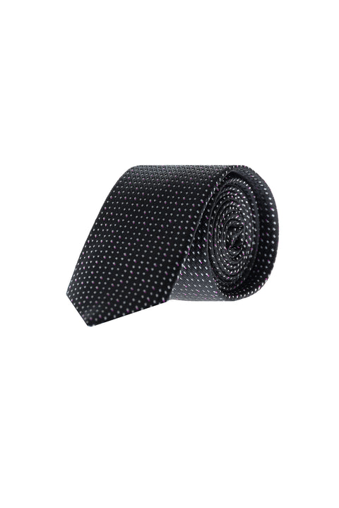 Black Micro Tie