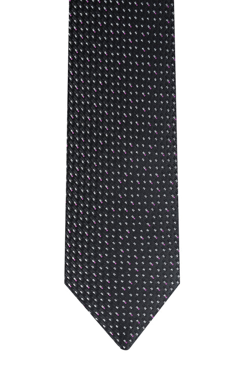 Black Micro Tie
