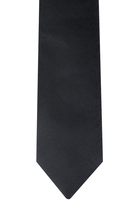 Black Patterned Tie
