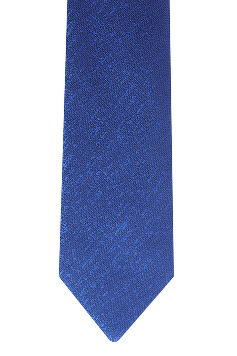 Blue Patterned Tie
