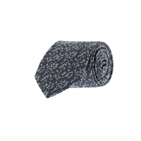 Medium Grey Patterned Tie