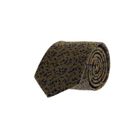 Medium Brown Patterned Tie