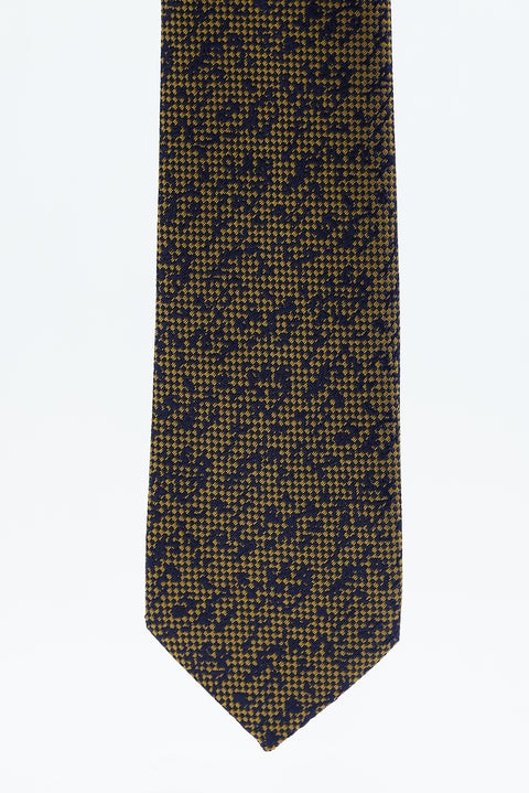 Medium Brown Patterned Tie