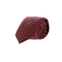 Medium Brown Patterned Tie