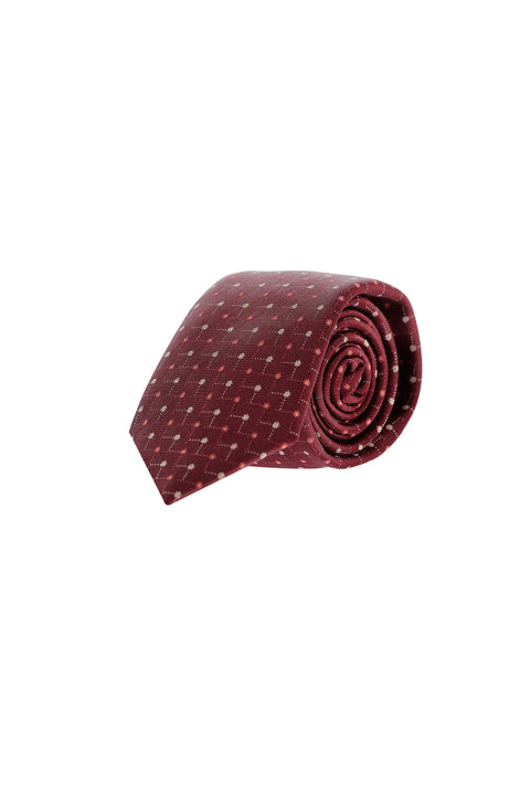 Medium Brown Patterned Tie