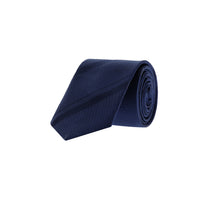 Dark Navy Patterned Tie