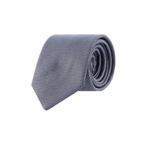 Medium Anthracite Patterned Tie