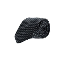 Black Patterned Tie
